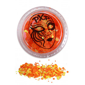 PXP Glitter grof Goldfish orange